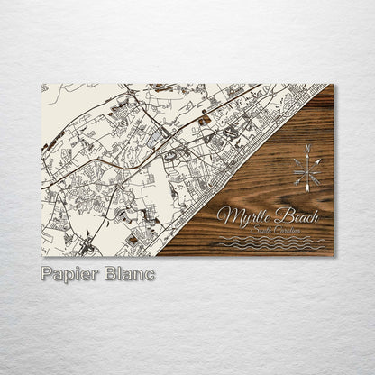 Myrtle Beach, South Carolina Street Map