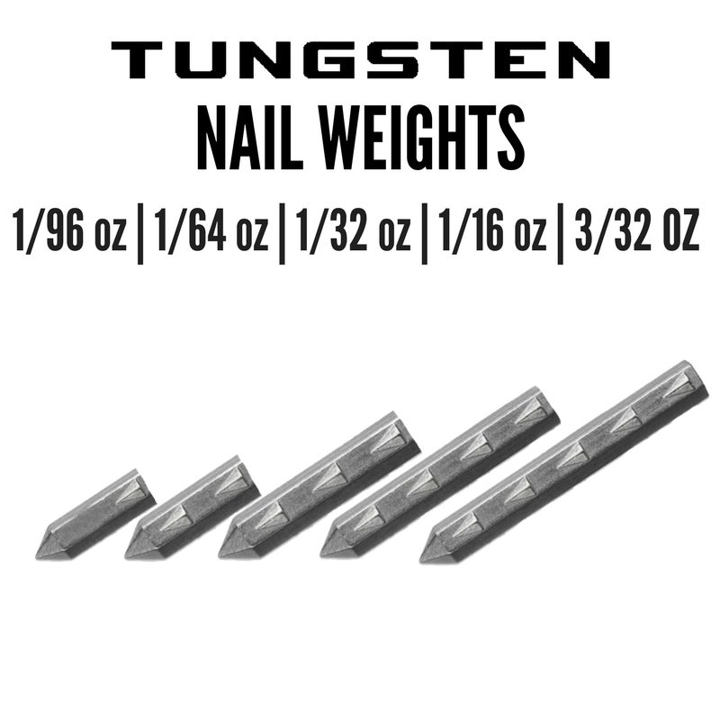 TUNGSTEN NAIL WEIGHTS