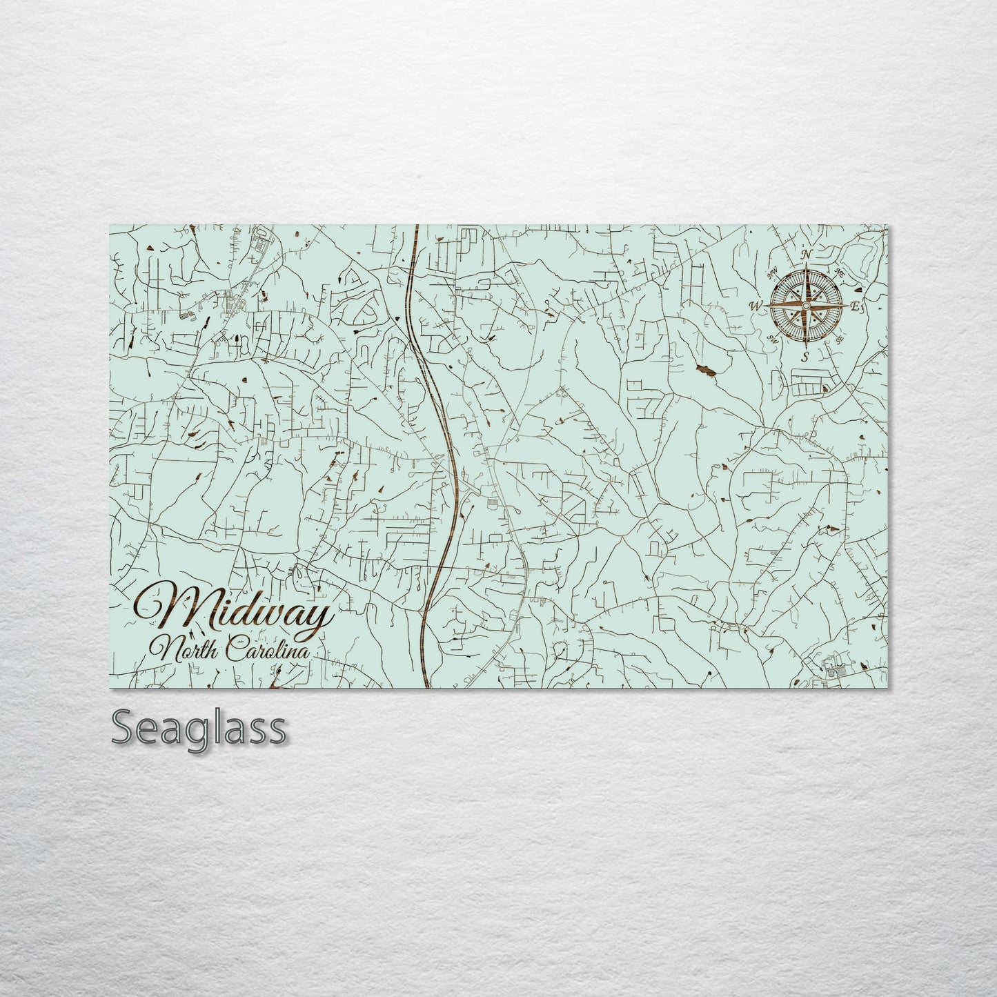 Midway, North Carolina Street Map