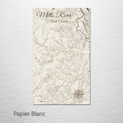 Mills River, North Carolina Street Map