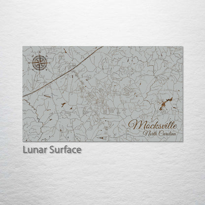 Mocksville, North Carolina Street Map