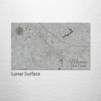 Monroe, North Carolina Street Map