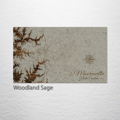 Mooresville, North Carolina Street Map