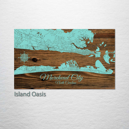 Morehead City, North Carolina Street Map