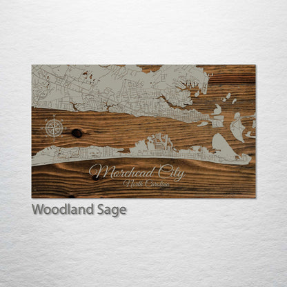 Morehead City, North Carolina Street Map