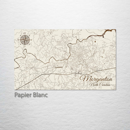 Morganton, North Carolina Street Map