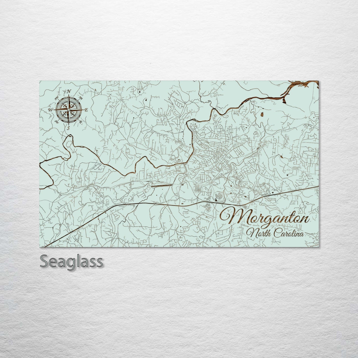 Morganton, North Carolina Street Map