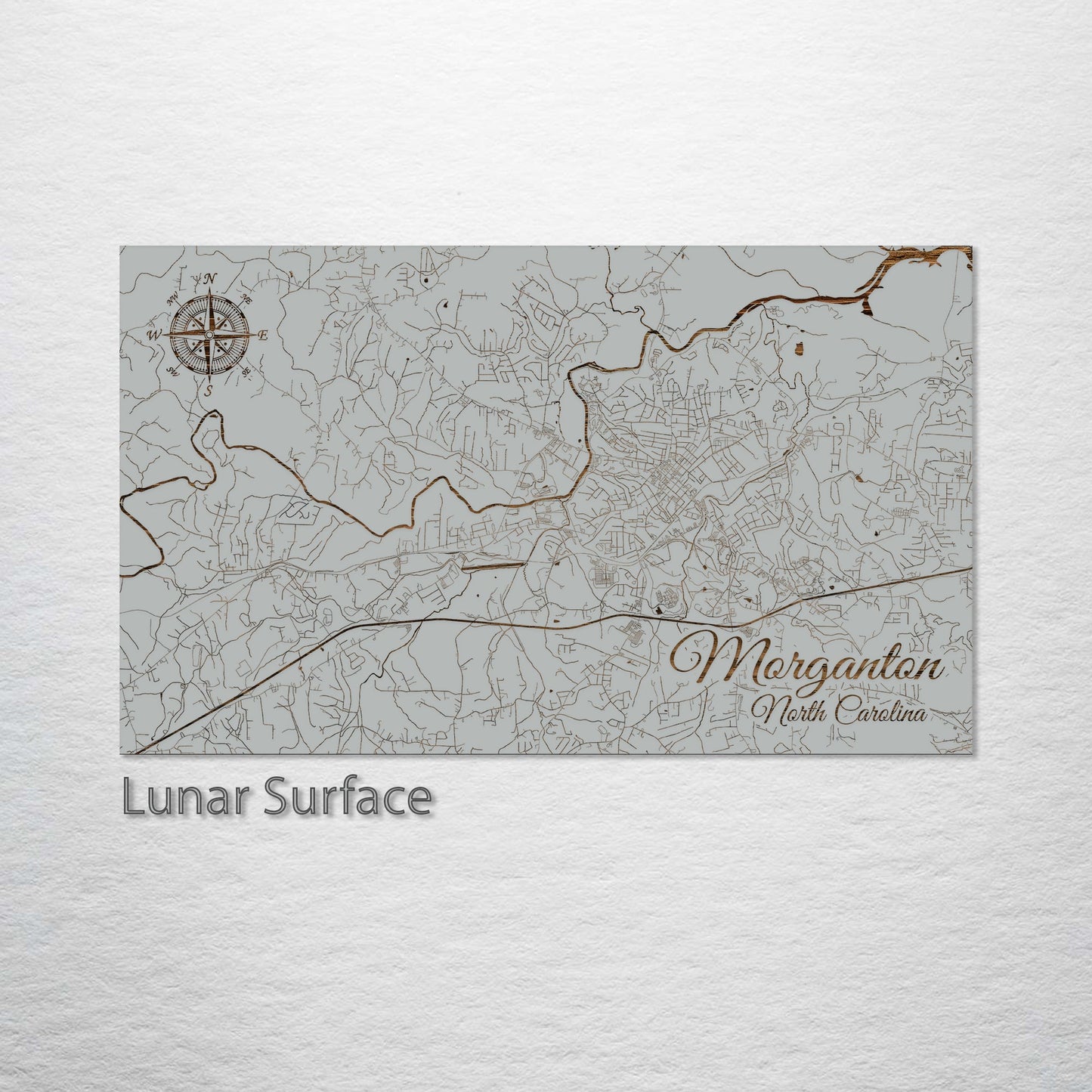 Morganton, North Carolina Street Map