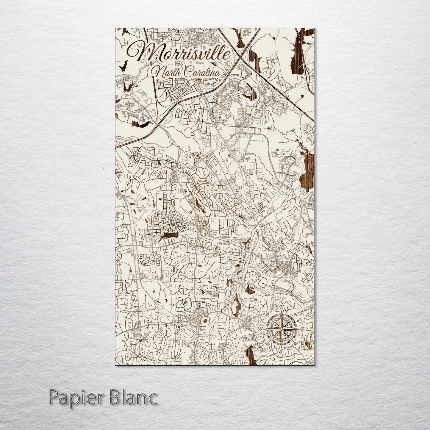 Morrisville, North Carolina Street Map