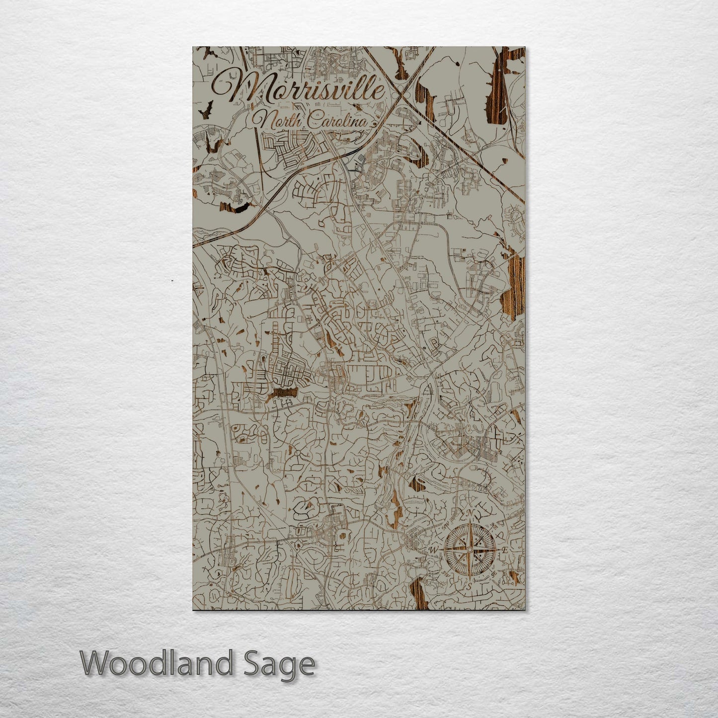 Morrisville, North Carolina Street Map