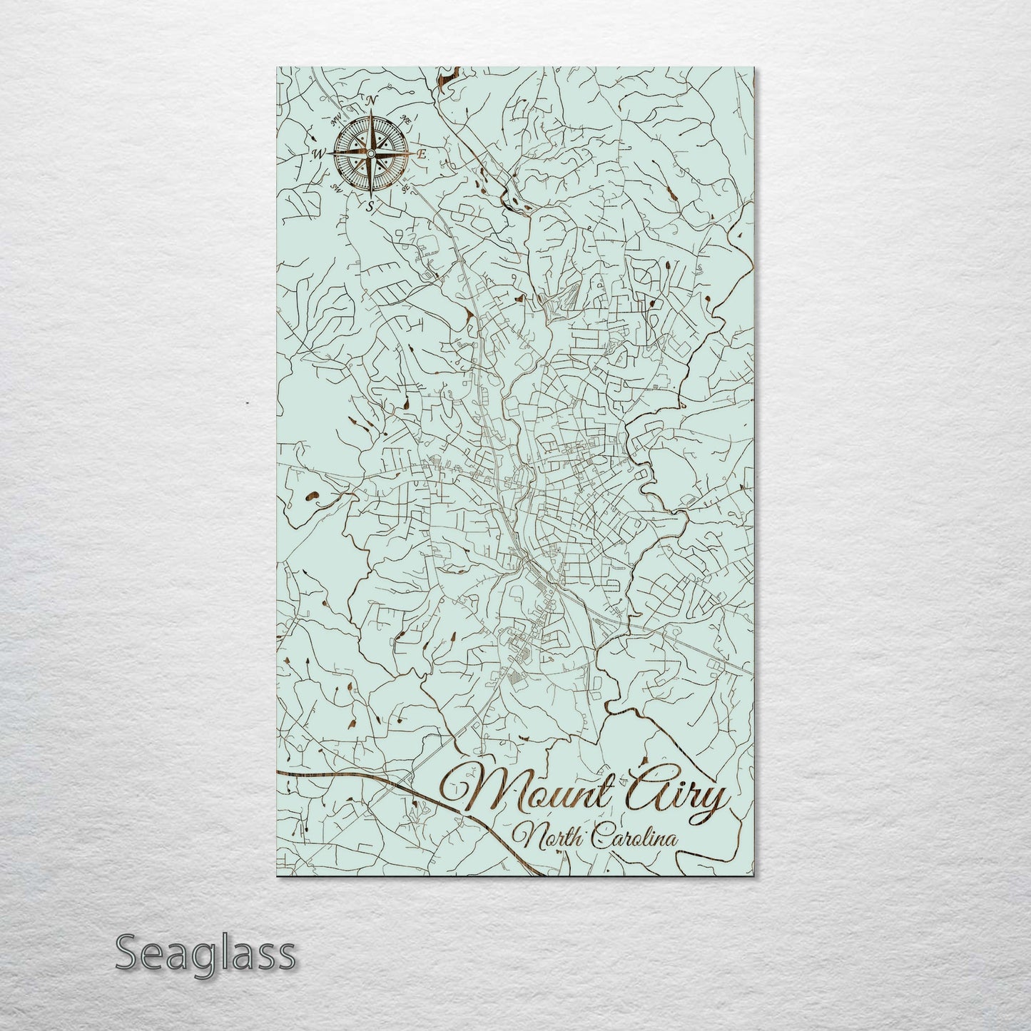Mount Airy, North Carolina Street Map