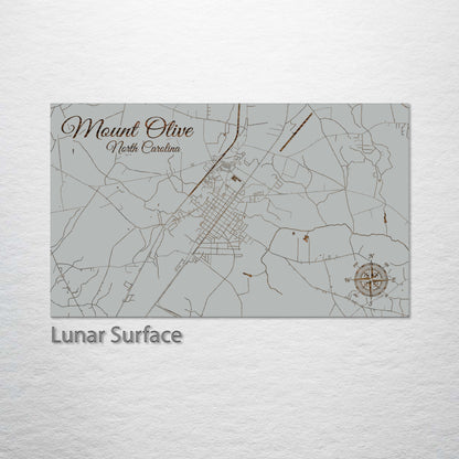 Mount Olive, North Carolina Street Map