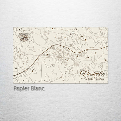 Nashville, North Carolina Street Map