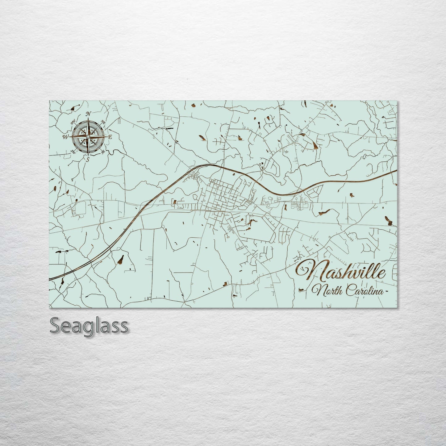 Nashville, North Carolina Street Map