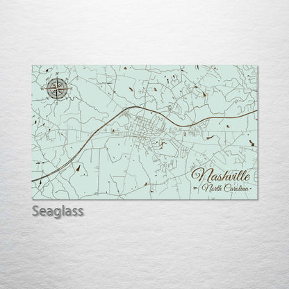 Nashville, North Carolina Street Map