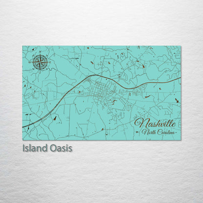 Nashville, North Carolina Street Map