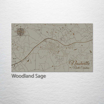 Nashville, North Carolina Street Map