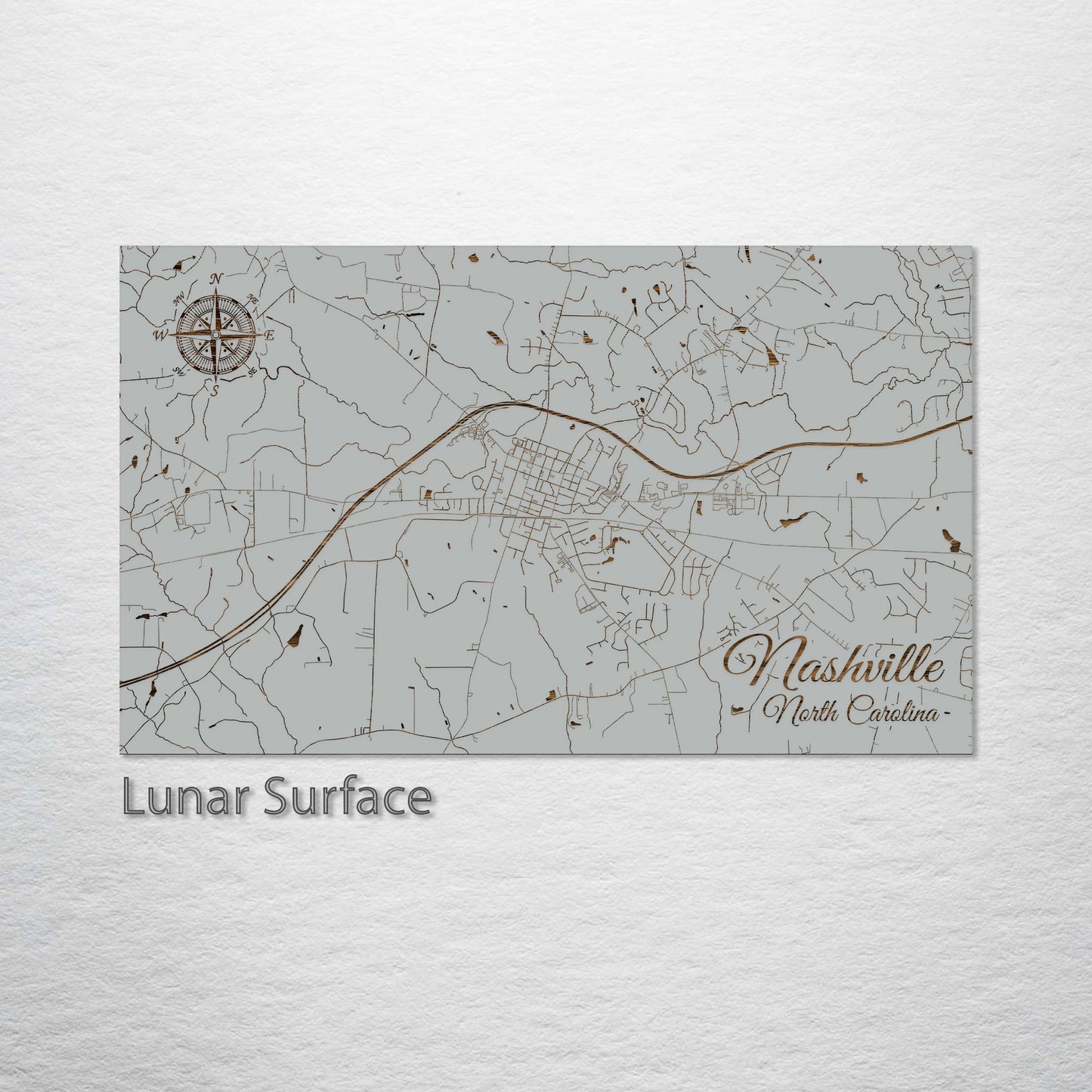 Nashville, North Carolina Street Map