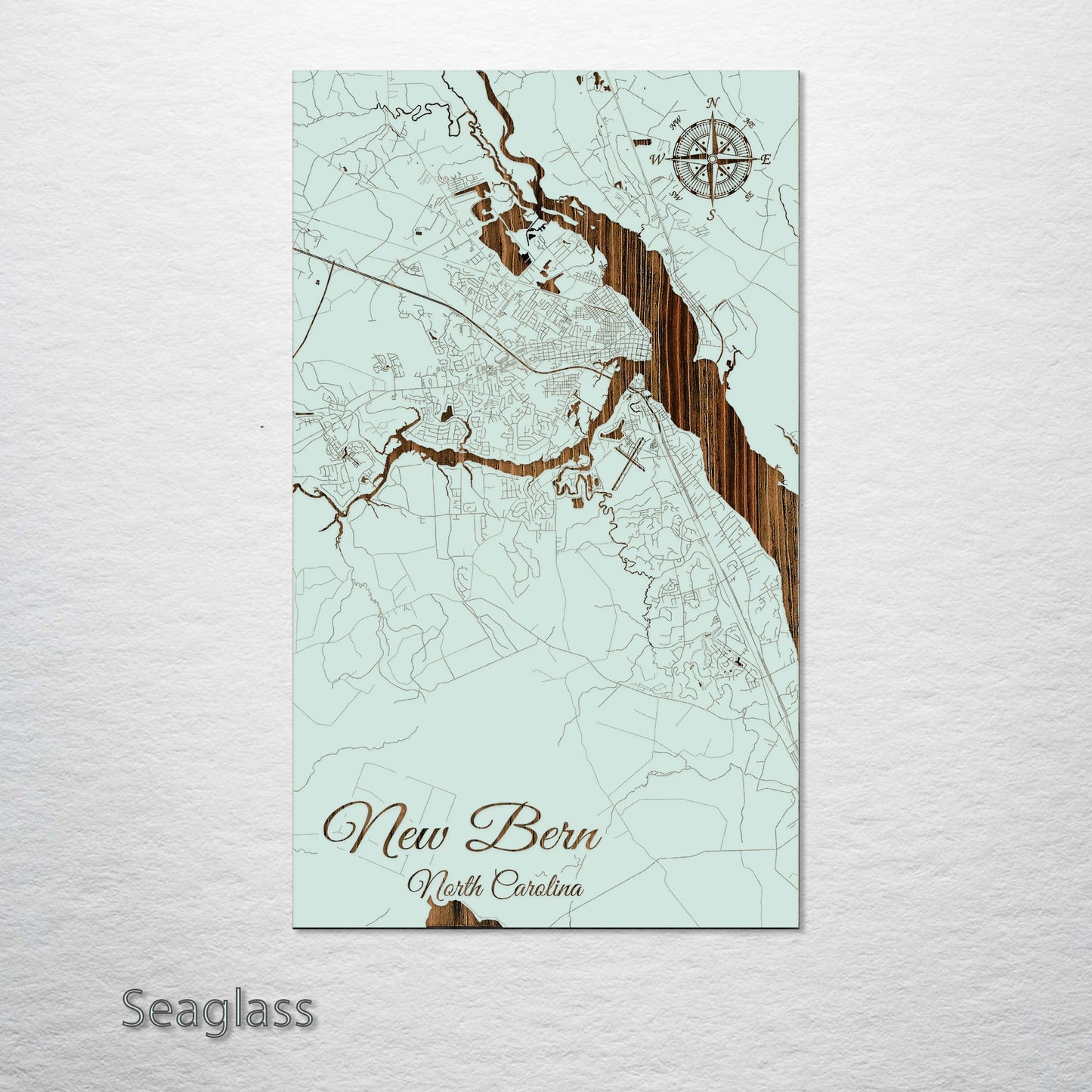 New Bern, North Carolina Street Map