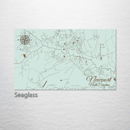 Newport, North Carolina Street Map