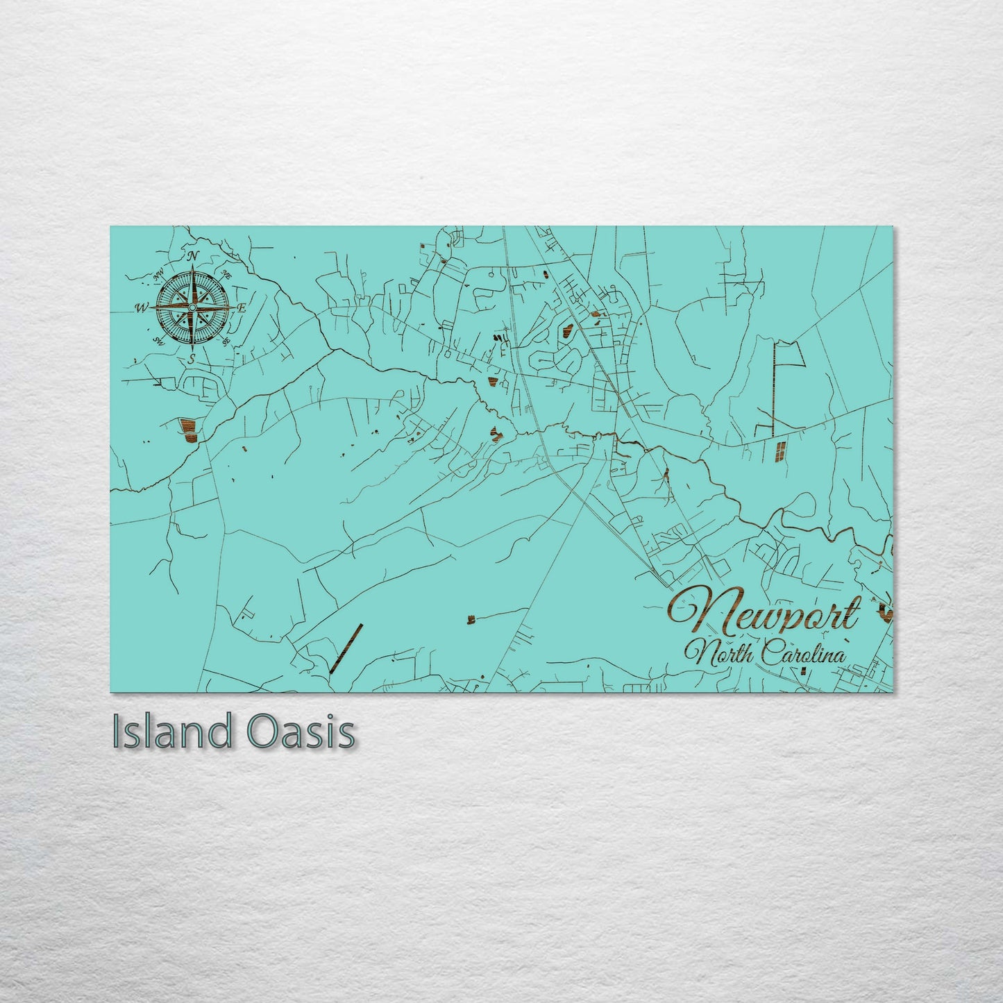 Newport, North Carolina Street Map