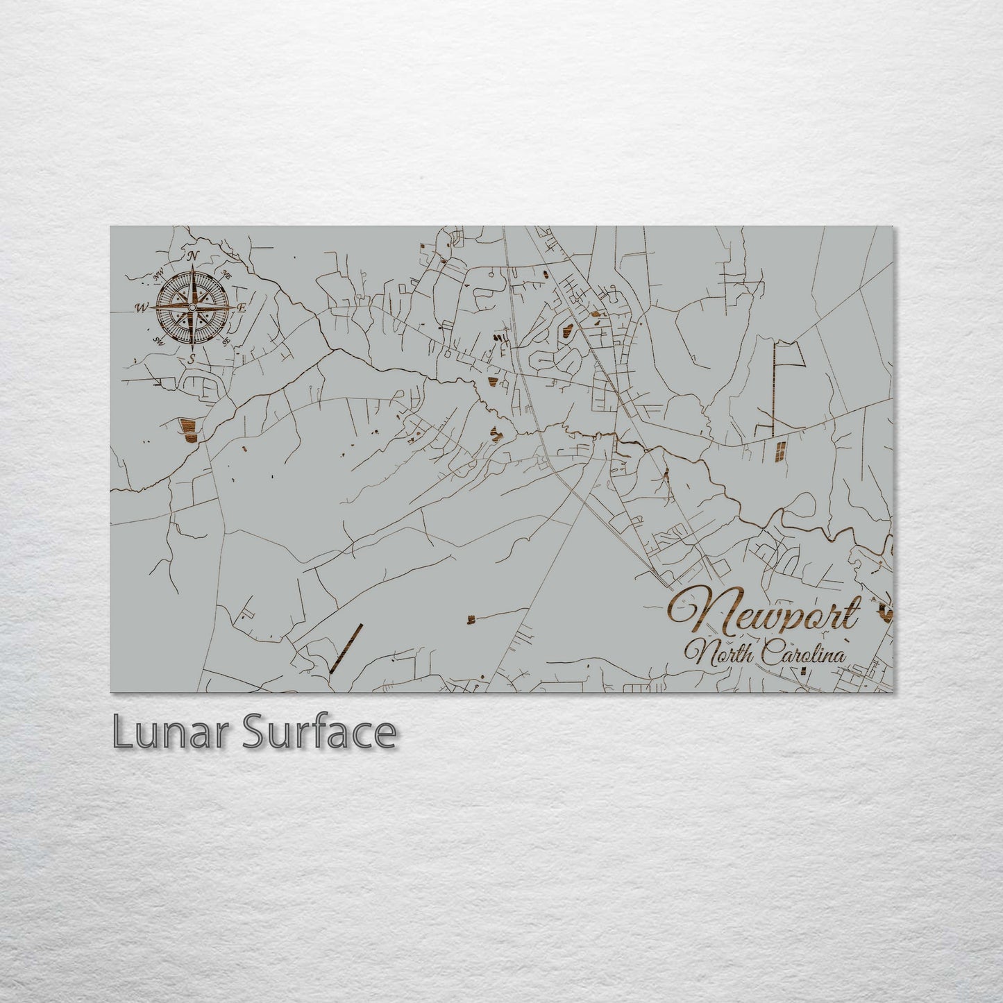 Newport, North Carolina Street Map