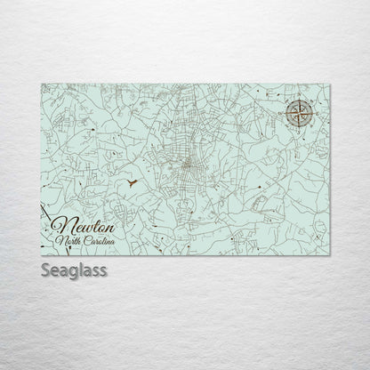 Newton, North Carolina Street Map