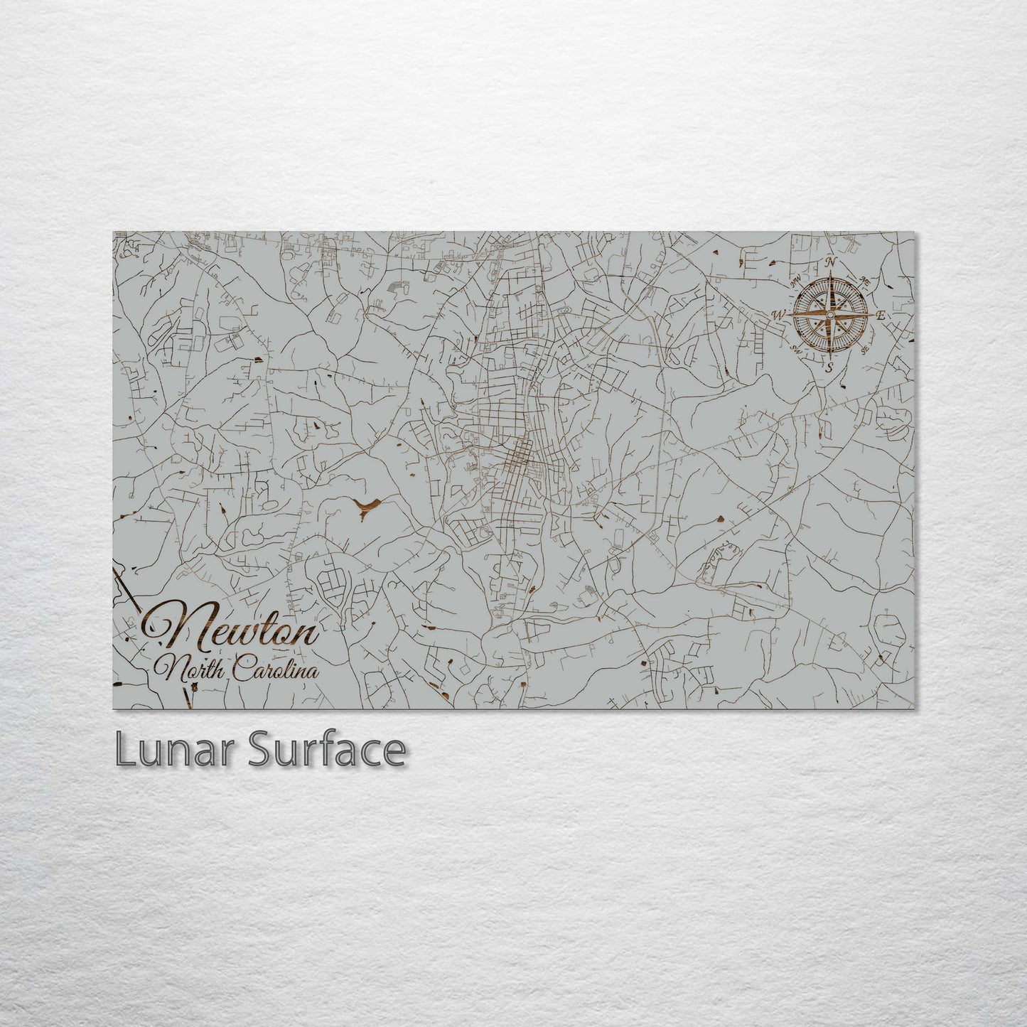 Newton, North Carolina Street Map