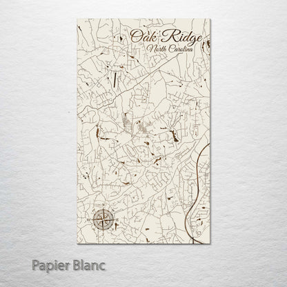 Oak Ridge, North Carolina Street Map