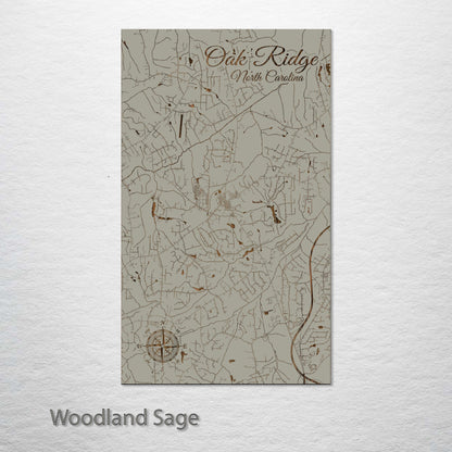 Oak Ridge, North Carolina Street Map