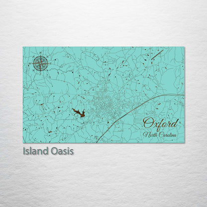 Oxford, North Carolina Street Map