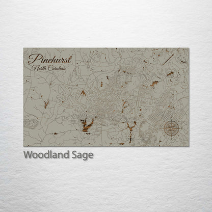 Pinehurst, North Carolina Street Map