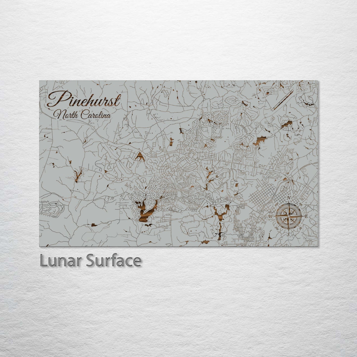 Pinehurst, North Carolina Street Map