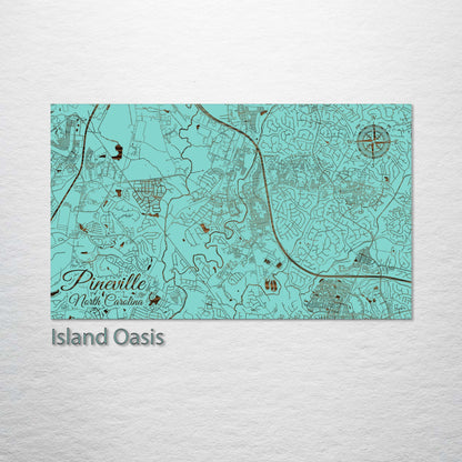 Pineville, North Carolina Street Map