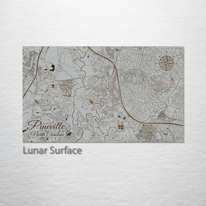 Pineville, North Carolina Street Map