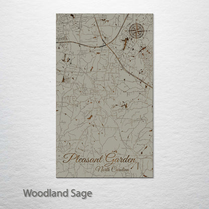 Pleasant Garden, North Carolina Street Map