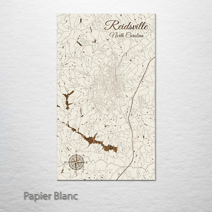 Reidsville, North Carolina Street Map