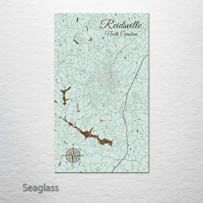 Reidsville, North Carolina Street Map
