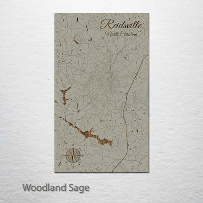 Reidsville, North Carolina Street Map