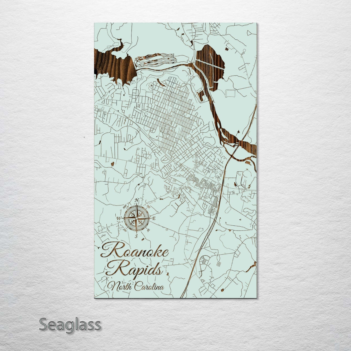 Roanoke Rapids, North Carolina Street Map