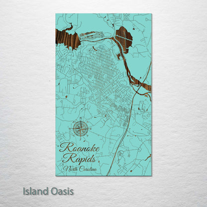 Roanoke Rapids, North Carolina Street Map