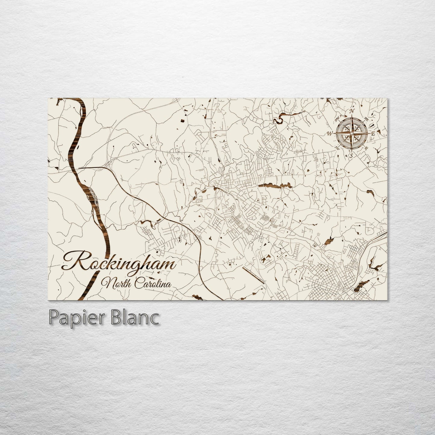 Rockingham, North Carolina Street Map