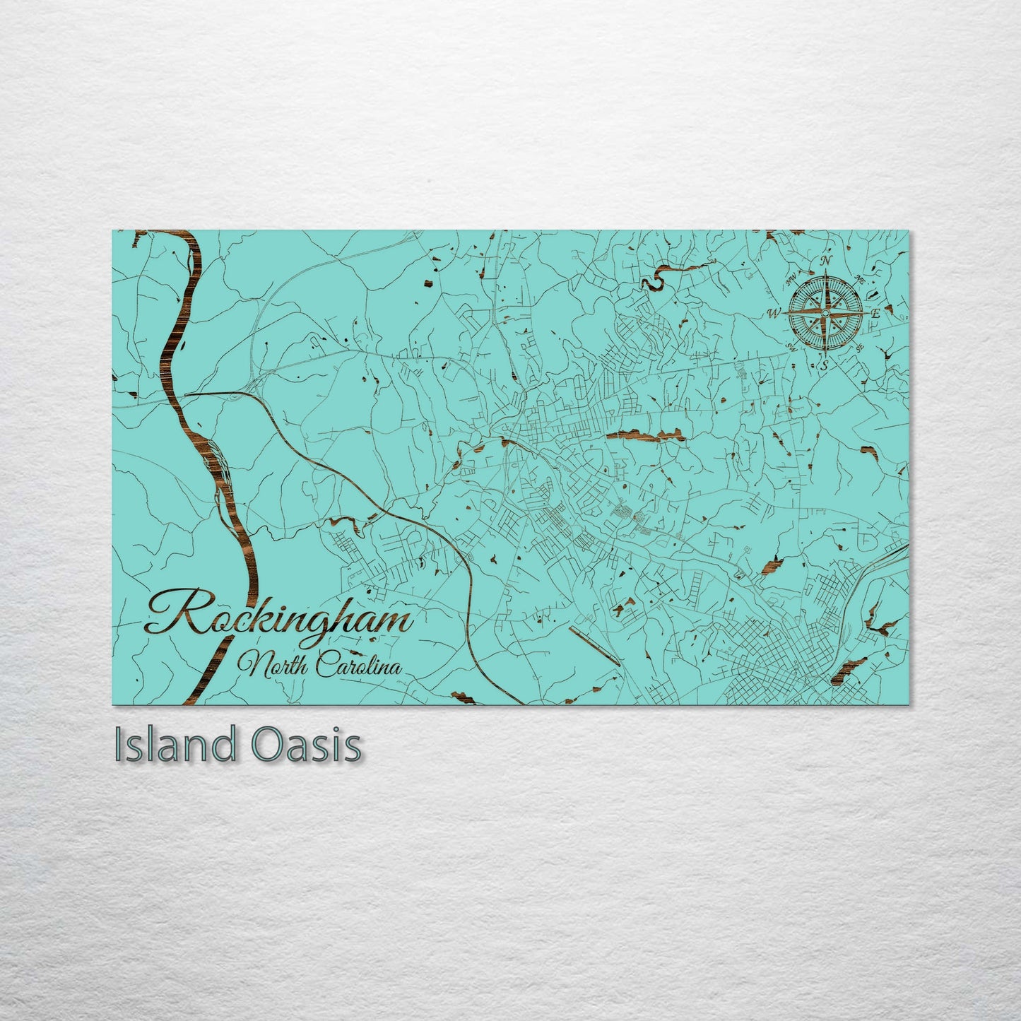 Rockingham, North Carolina Street Map