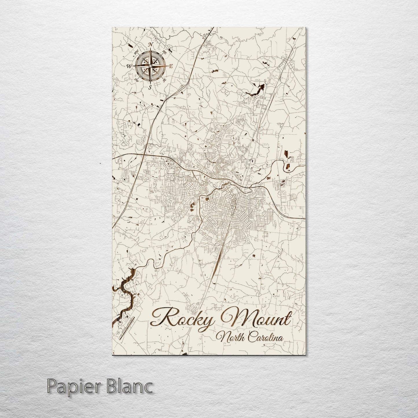 Rocky Mount, North Carolina Street Map