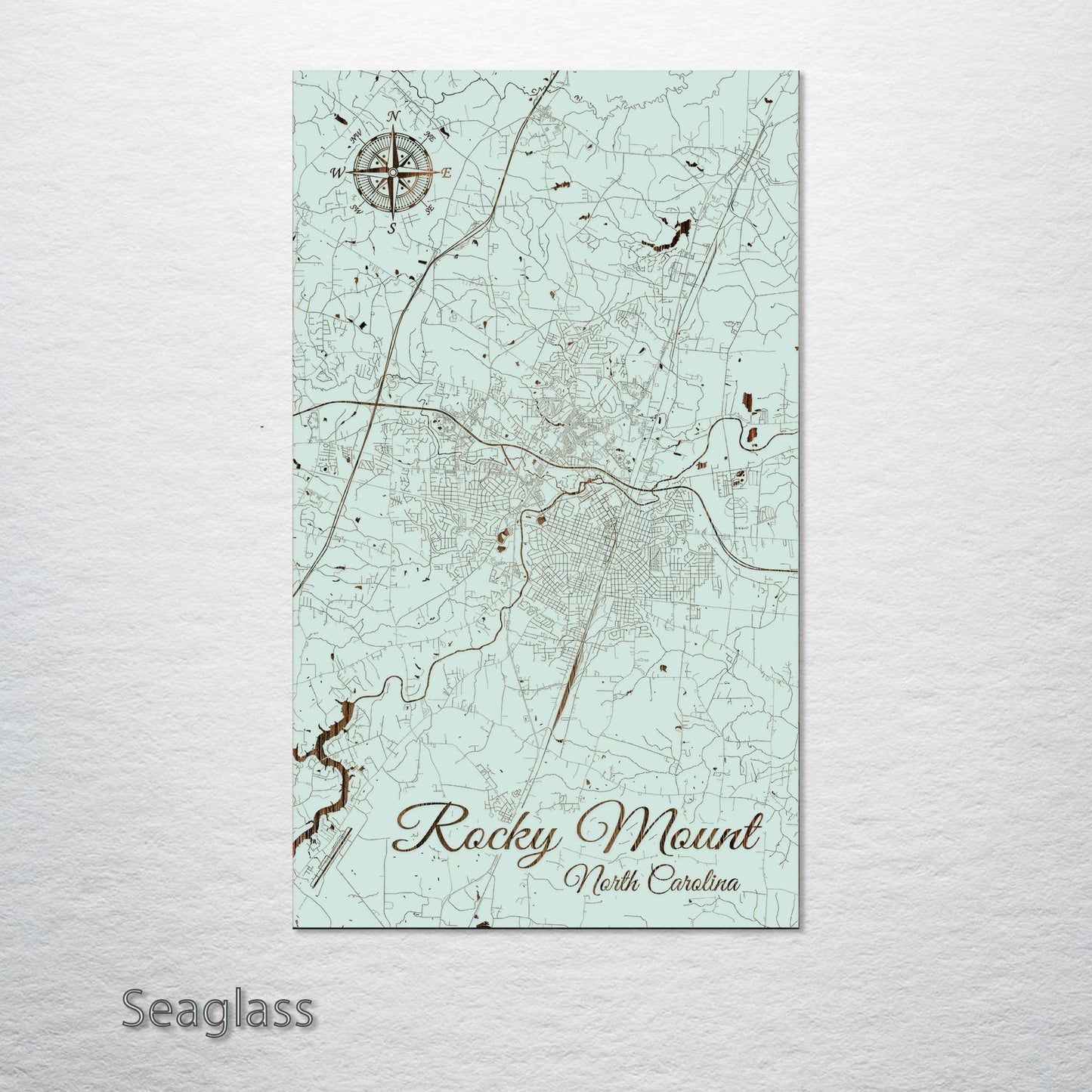 Rocky Mount, North Carolina Street Map