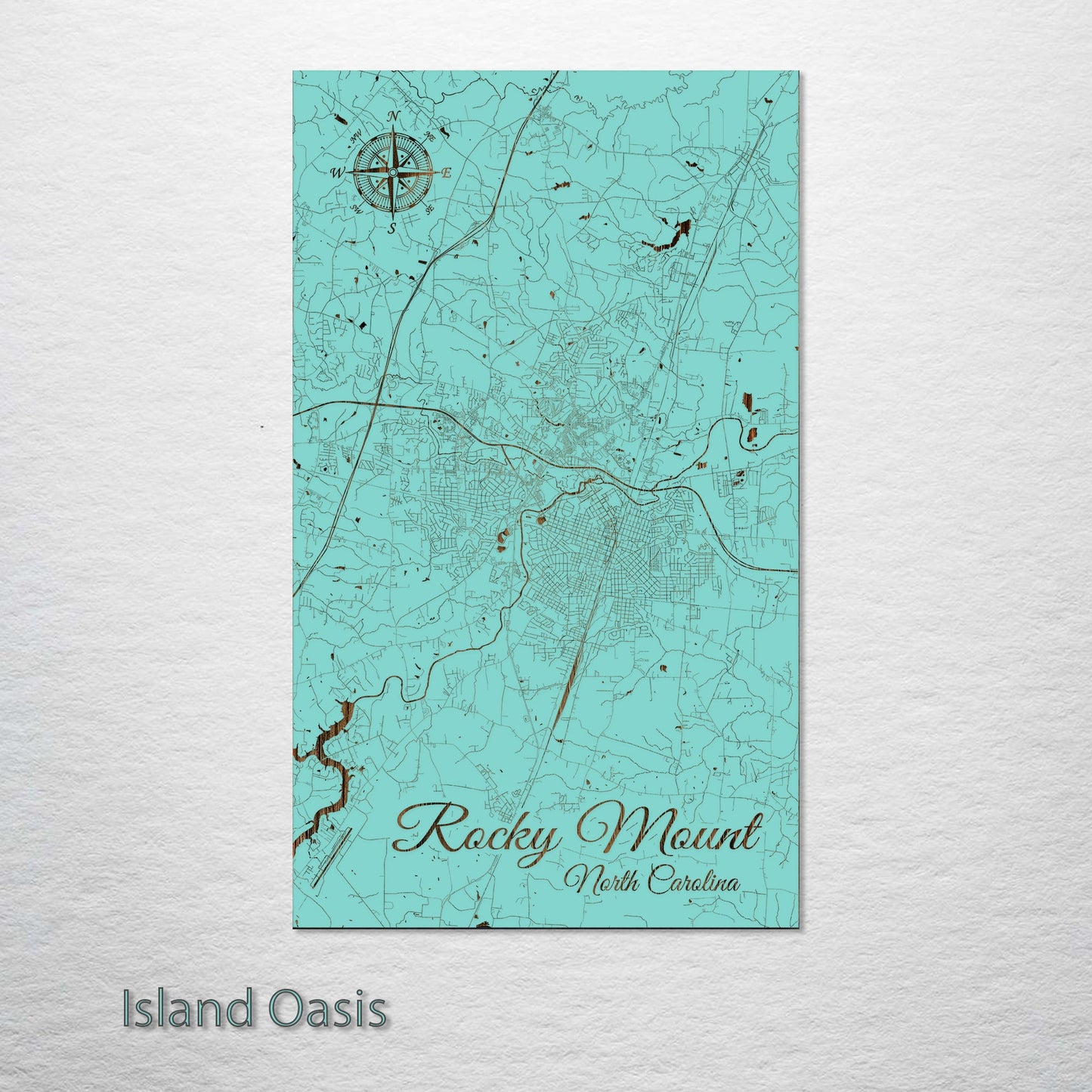 Rocky Mount, North Carolina Street Map