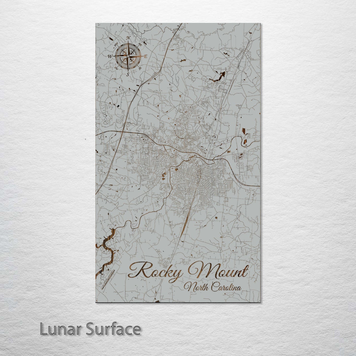 Rocky Mount, North Carolina Street Map