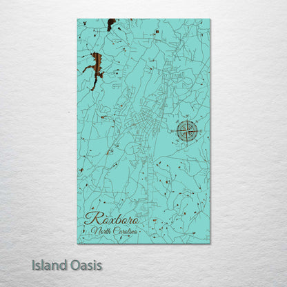 Roxboro, North Carolina Street Map