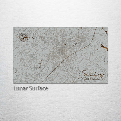 Salisbury, North Carolina Street Map