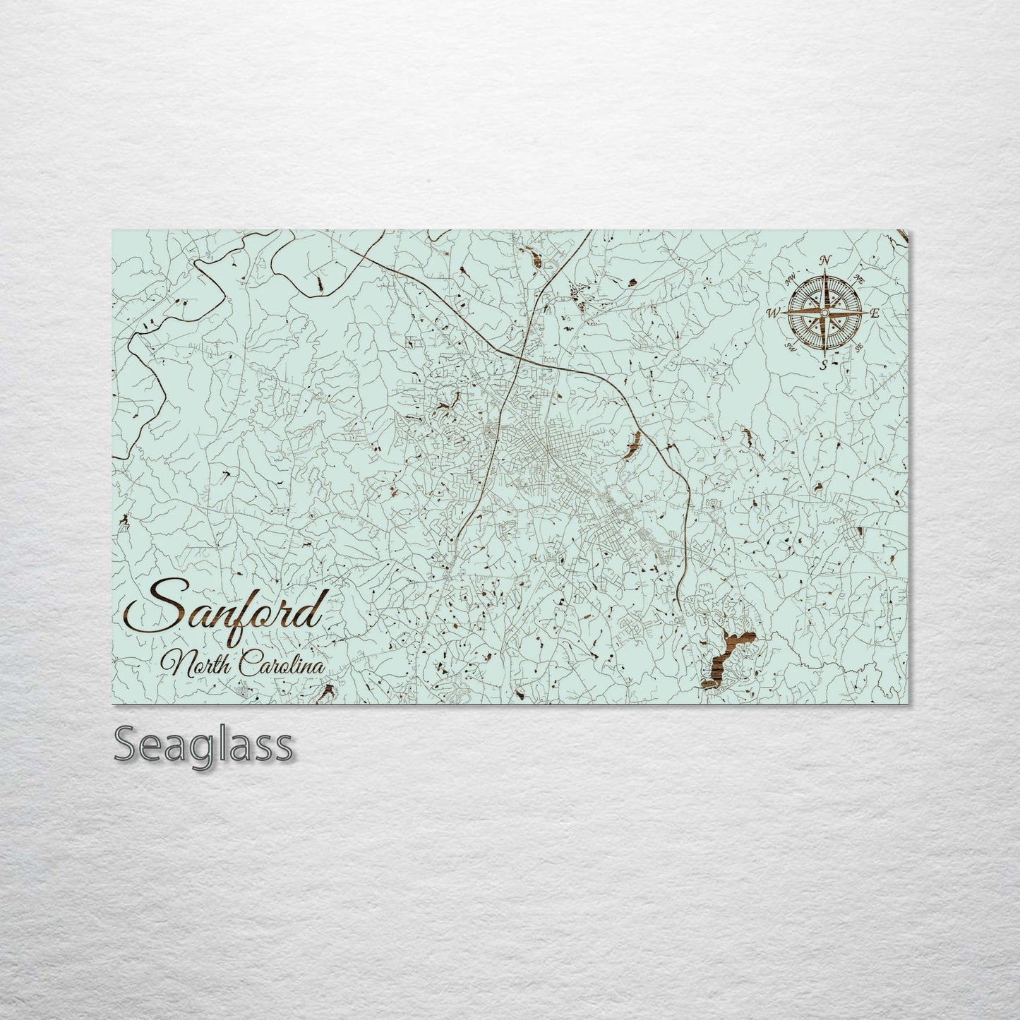 Sanford, North Carolina Street Map